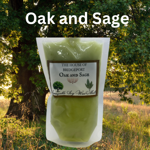 Oak and Sage Squeezable Wax Melts